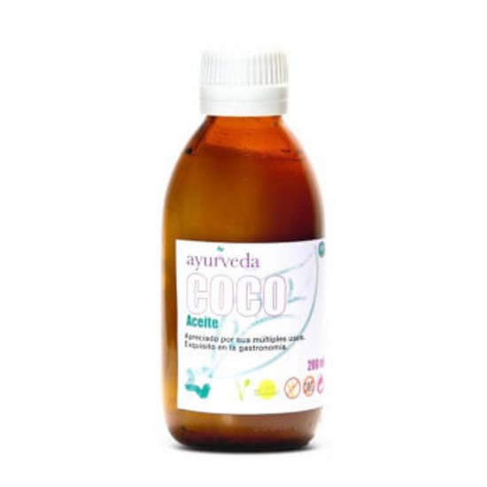 Aceite de Coco Puro Sin Gluten Bio Vegan 500ml Ayurveda Aceite de Coco Puro Sin Gluten Bio Vegan 500ml Ayurveda