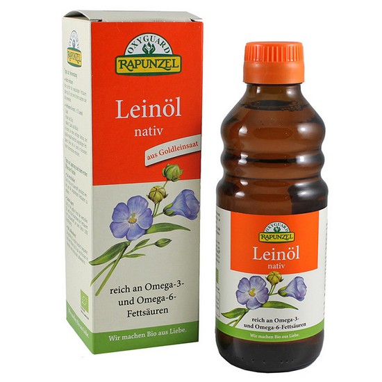 Aceite de Linaza y Onega Bio Vegan 250ml Rapunzel