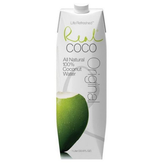Agua de Coco 100% Natural 1L Real Coco