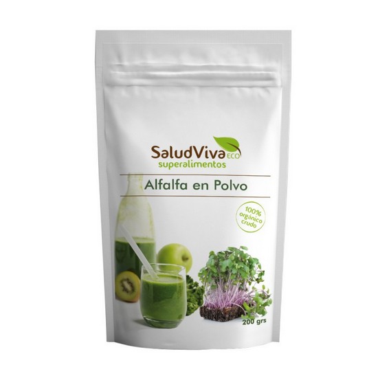 Alfalfa en Polvo 200g Salud Viva