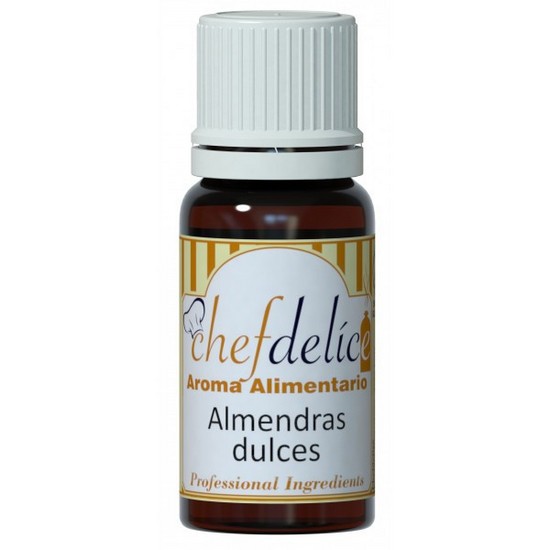Aroma Almendras Dulces Concentrado Sin Gluten Vegan 10ml Chefdelice Aroma Almendras Dulces Concentrado Sin Gluten Vegan 10ml Chefdelice