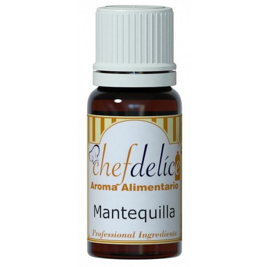 Aroma Mantequilla Concentrado Sin Gluten 10ml Chefdelice