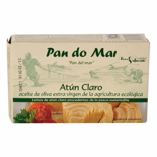 Atun en Aceite de Oliva en Lata Eco 120g Pan Do Mar