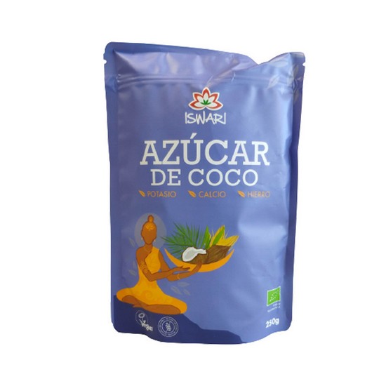 Azucar de Coco Sin Gluten Bio Vegan 250g Iswari