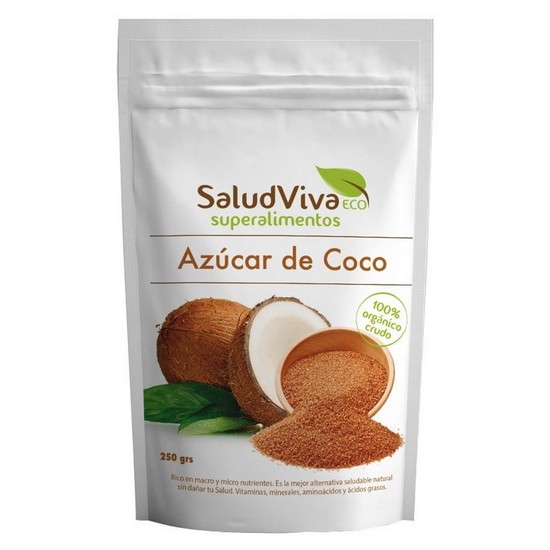 Azucar de Coco Sin Gluten Eco Vegan 250g Salud Viva