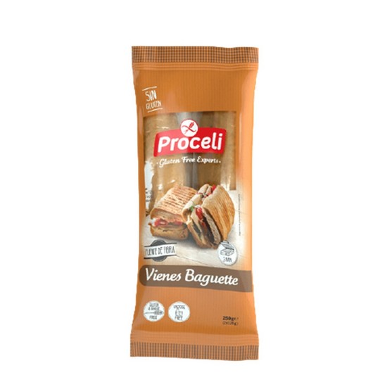 Baguette Vienes Sin Gluten 2uds Proceli Baguette Vienes Sin Gluten 2uds Proceli