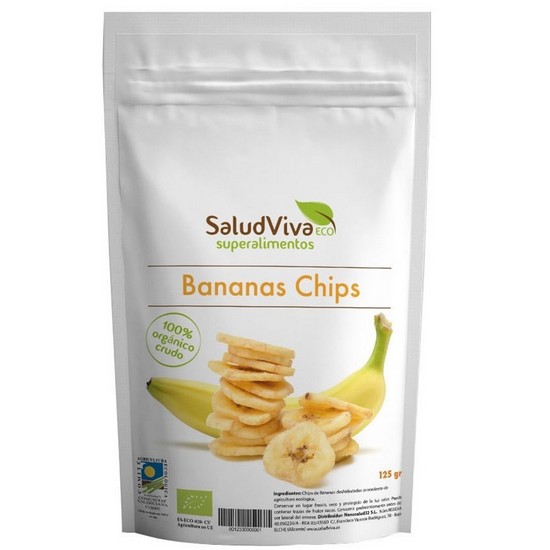 Banana Chips Bio 125g Salud Viva