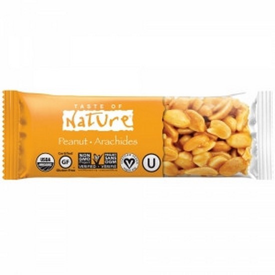 Barrita de Cacahuete Sin Gluten Vegan 16uds Taste Of Nature Barrita de Cacahuete Sin Gluten Vegan 16uds Taste Of Nature