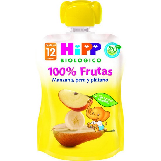 Bebible Manzana, Pera y Platano Bio 1ud HIPP