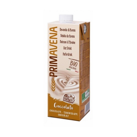 Bebida Vegetal de Avena Chocolate Bio 10x1L Primavena