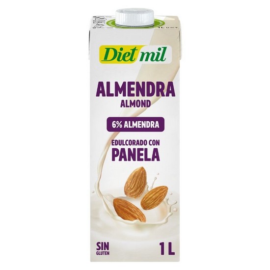 Bebida Vegetal de Almendra Intensa 6x1L Dietmil