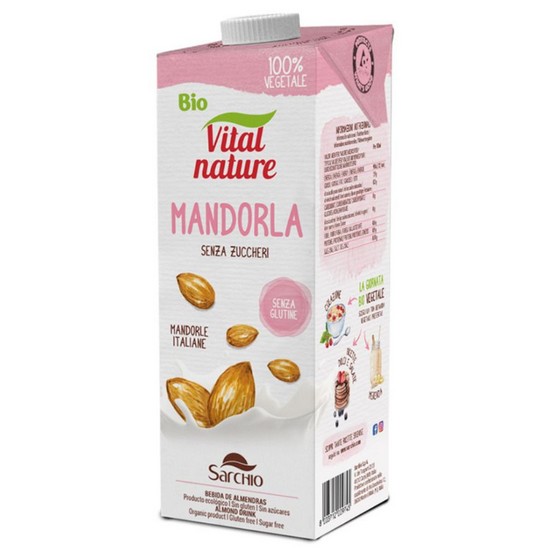 Bebida Vegetal Almendras Eco Sin Gluten 6x1L Sarchio