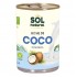 Bebida de Coco para Cocinar Eco 400ml Solnatural