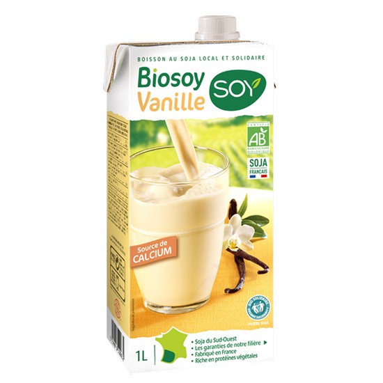 Bebida Vegetal Soja y Vainilla Bio 6x1L Bio Soy