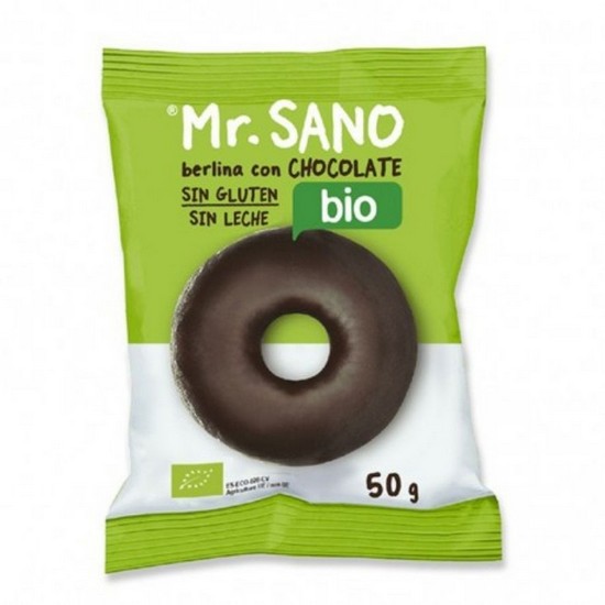 Berlina Chocolate Sin Gluten Eco 50g Mr.Sano