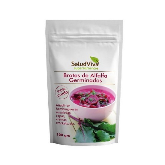 Brotes de Alfalfa Germinados 100g Salud Viva