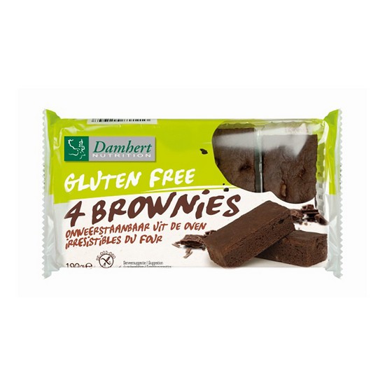Brownies Sin Gluten 4x180g Damhert