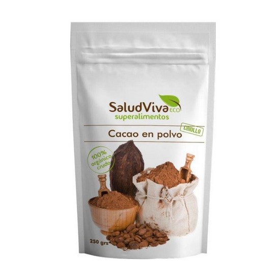 Cacao en Polvo Sin Gluten Bio Vegan 250g Salud Viva