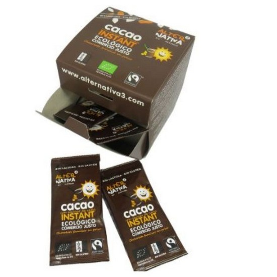 Cacao Instantaneo Sin Gluten Eco 20 Sobres Alternativa3