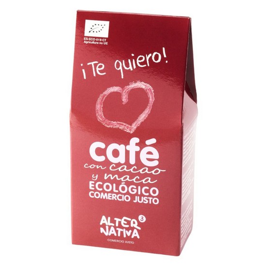 Cafe Molido con Cacao y Maca Te Quiero Bio 125g Alternativa3
