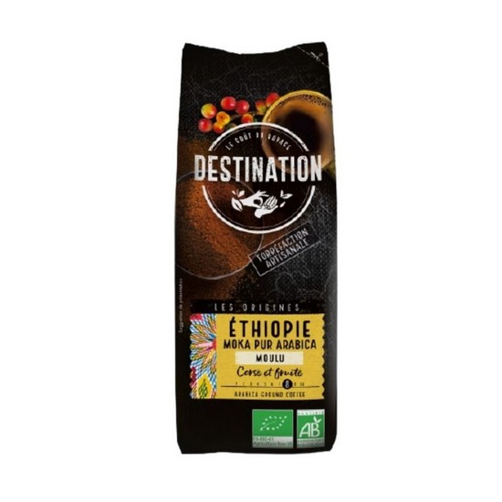 Cafe Molido Etiopia Moka 100% Arabica Bio 250g Destination Cafe Molido Etiopia Moka 100% Arabica Bio 250g Destination