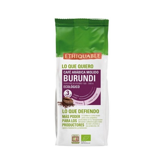 Cafe Premium Burundi Molido Eco 250g Ethiquable