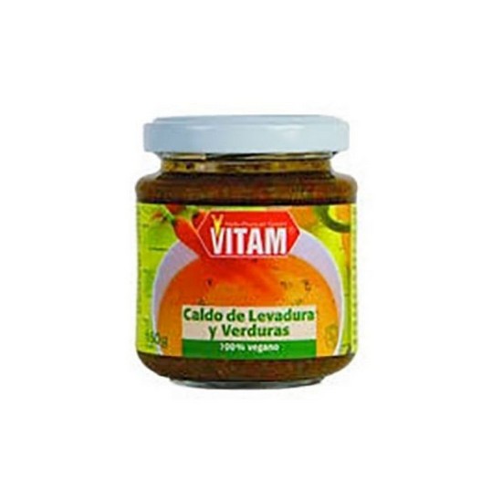 Caldo de Levadura y Verduras Vegan 150g Vitam