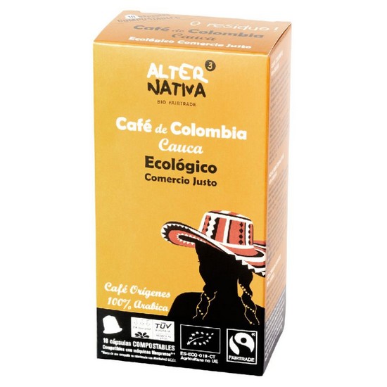 Cafe de Colombia Cauca Eco 10caps Alternativa3