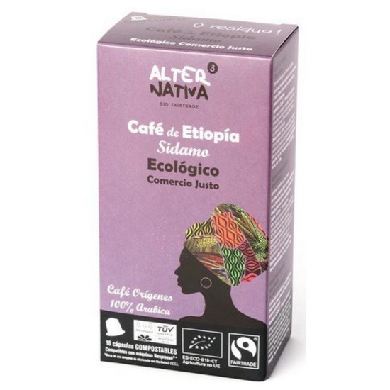 Cafe de Etiopia Sidamo Bio 10caps Alternativa3