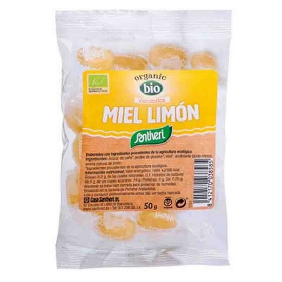 Caramelos Miel Limon Bio 50g Santiveri