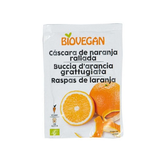 Cascara de Naranja Liofilizada Sin Gluten Bio Vegan 9g Biovegan