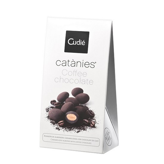 Catanias de Cafe y Chocolate Sin Gluten 80g Cudie