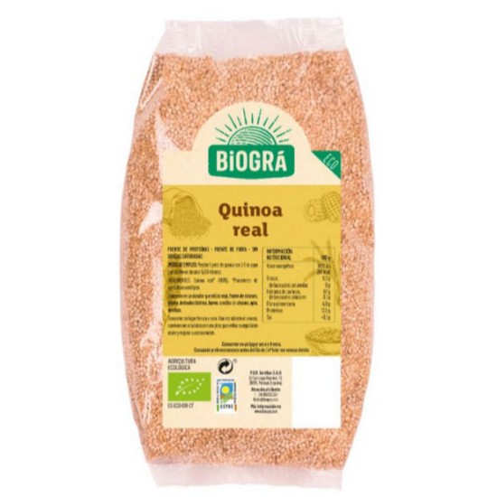 Cereales Quinoa Real en Grano Bio 700g Biogra