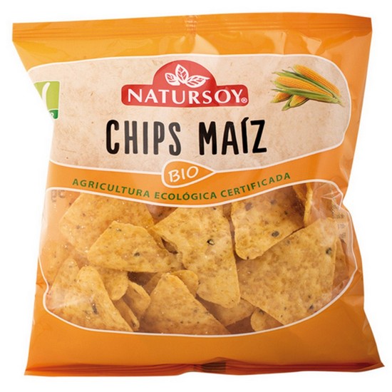 Chips de Maiz Bio Vegan 75g Natursoy