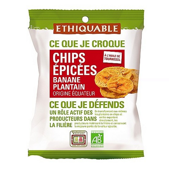 Chips de Platano Salados Bio 85g Ideas