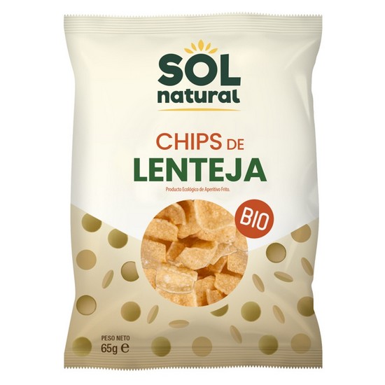 Chips de Lentejas Bio Vegan 65g Solnatural