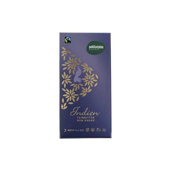 Chocolate Amargo India 85% Eco 100g Naturata