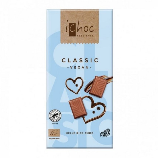 Chocolate Choco Classic Vegan 80g ICHOC Chocolate Choco Classic Vegan 80g ICHOC