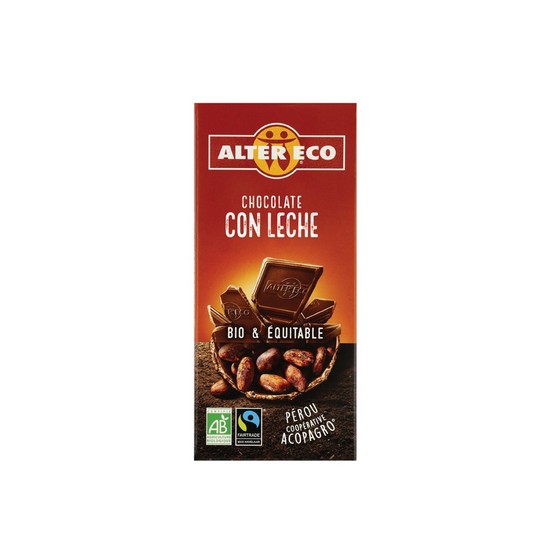 Chocolate con Leche Bio 100g Altereco