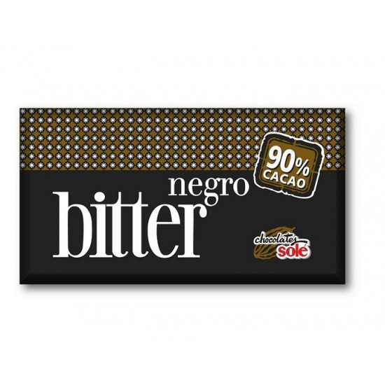 Chocolate Negro 90% Sin Gluten 100g Chocolates Sole