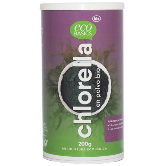 Chlorella en Polvo Bio 200g Eco Basics