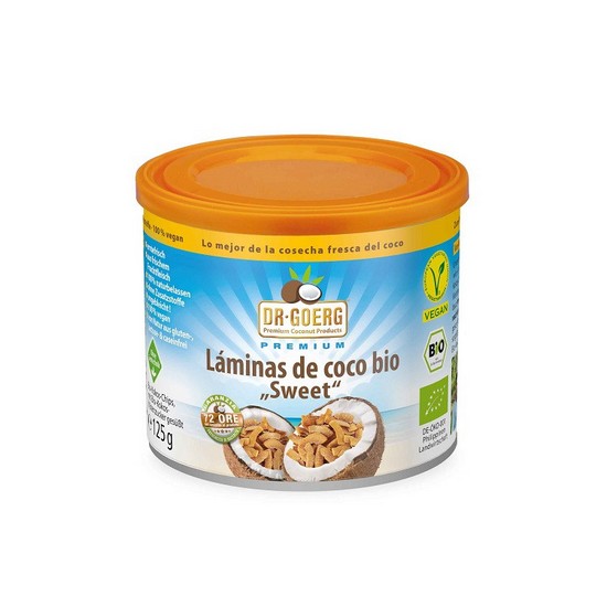 Coco Chips Laminado Bio Vegan 125g Dr. Goerg