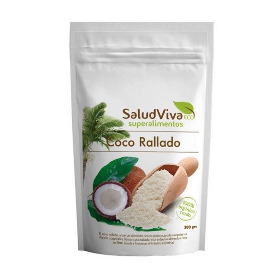 Coco Rallado Sin Gluten Bio 300g Salud Viva