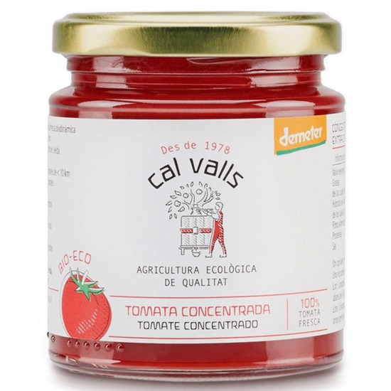 Concentrado de Tomate Extra Eco 125g Cal Valls
