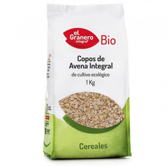 Copos de Avena Integral Bio 1kg El Granero Integral Copos de Avena Integral Bio 1kg El Granero Integral
