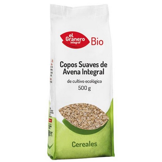 Copos Suaves Avena Integral Bio 500g El Granero Integral