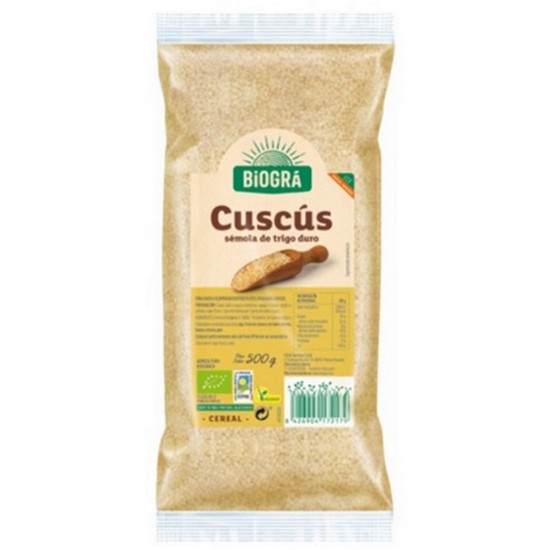 Cuscus Trigo Duro Eco Vegan 500g Biogra