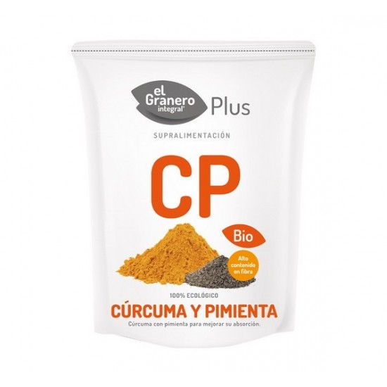 Curcuma y Pimienta Bio Vegan 200g El Granero Integral