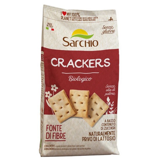 Crackers Eco Sin Gluten 180g Sarchio