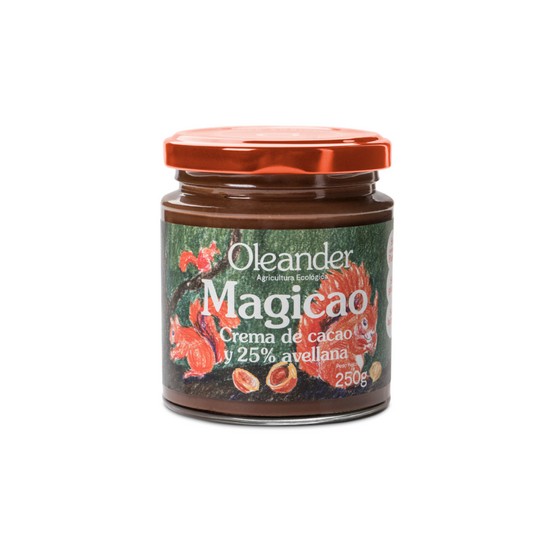 Crema Cacao Avellanas Magicao Sin Gluten Bio Vegan 250g Oleander